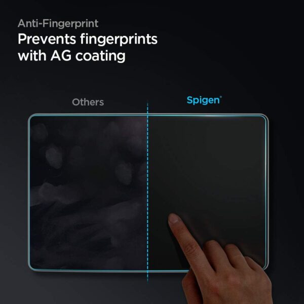 Spigen Tempered Glass Screen Protector [GlasTR EZ FIT] Designed for Tesla Model 3 / Tesla Model Y - Image 3